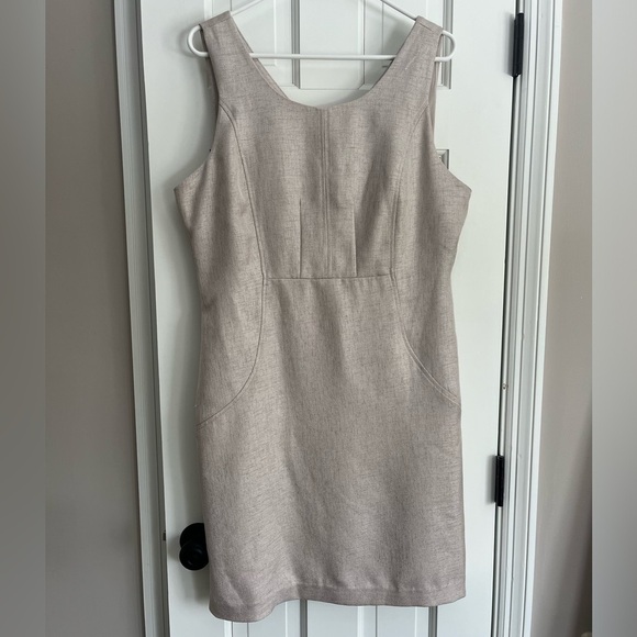 The Limited Dresses & Skirts - Limited Womens size 14 Champagne Colored Fitted Dress